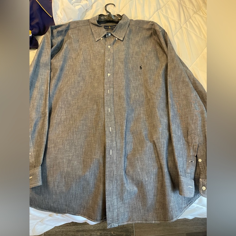 Men’s Ralph Lauren long sleeve button down dress shirt